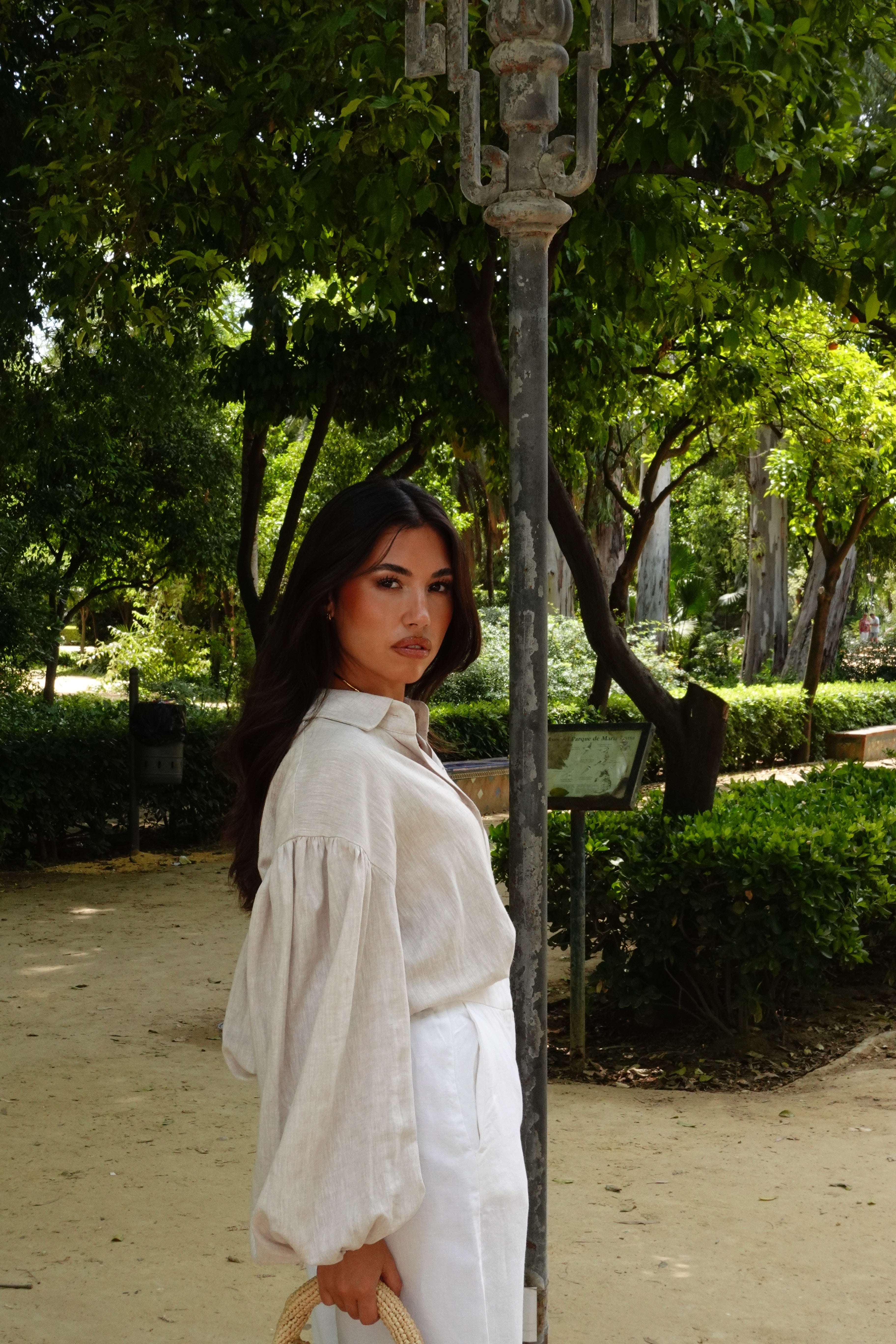 CAMISA MARTA NATURAL