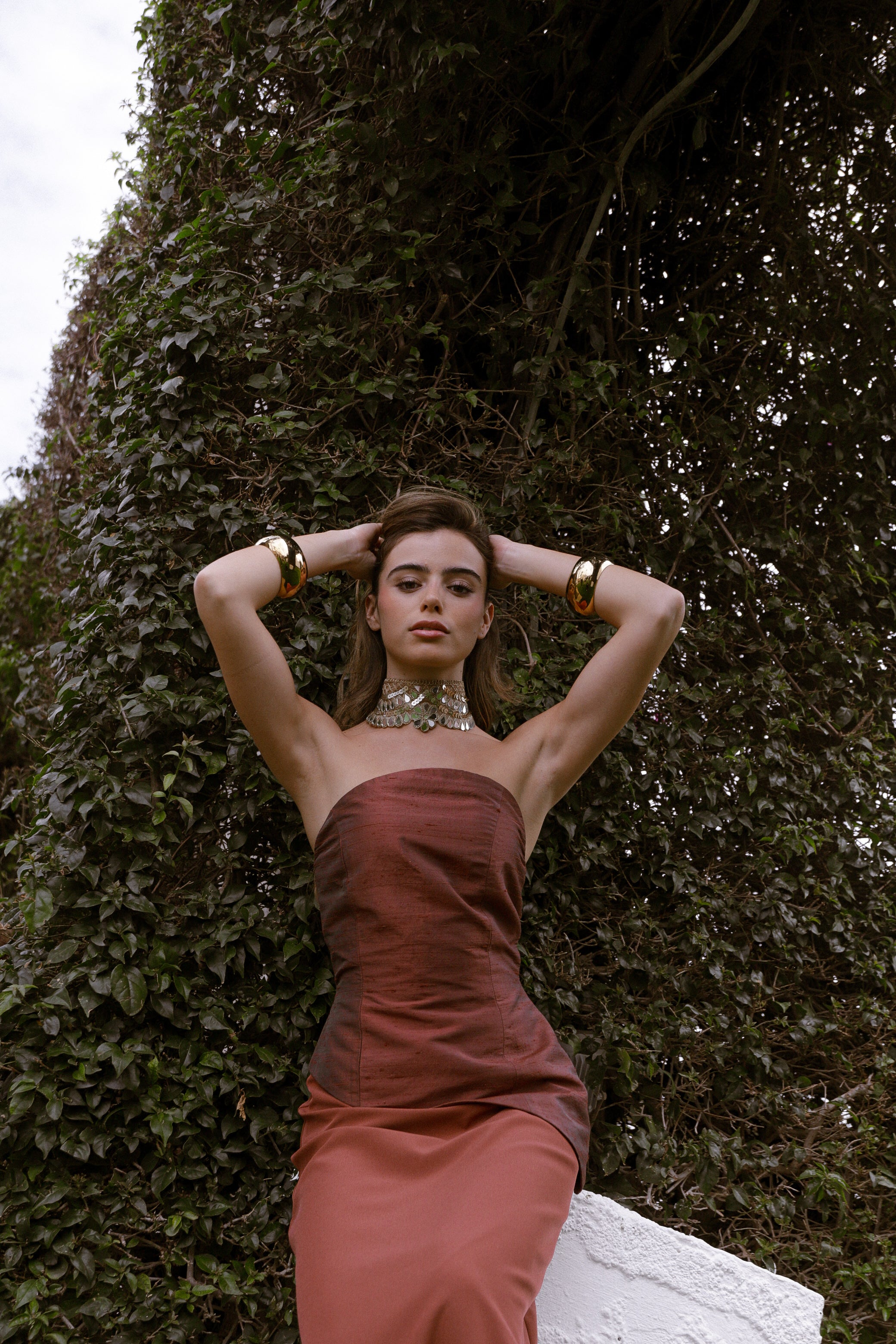 CONJUNTO ADELA MARRÓN