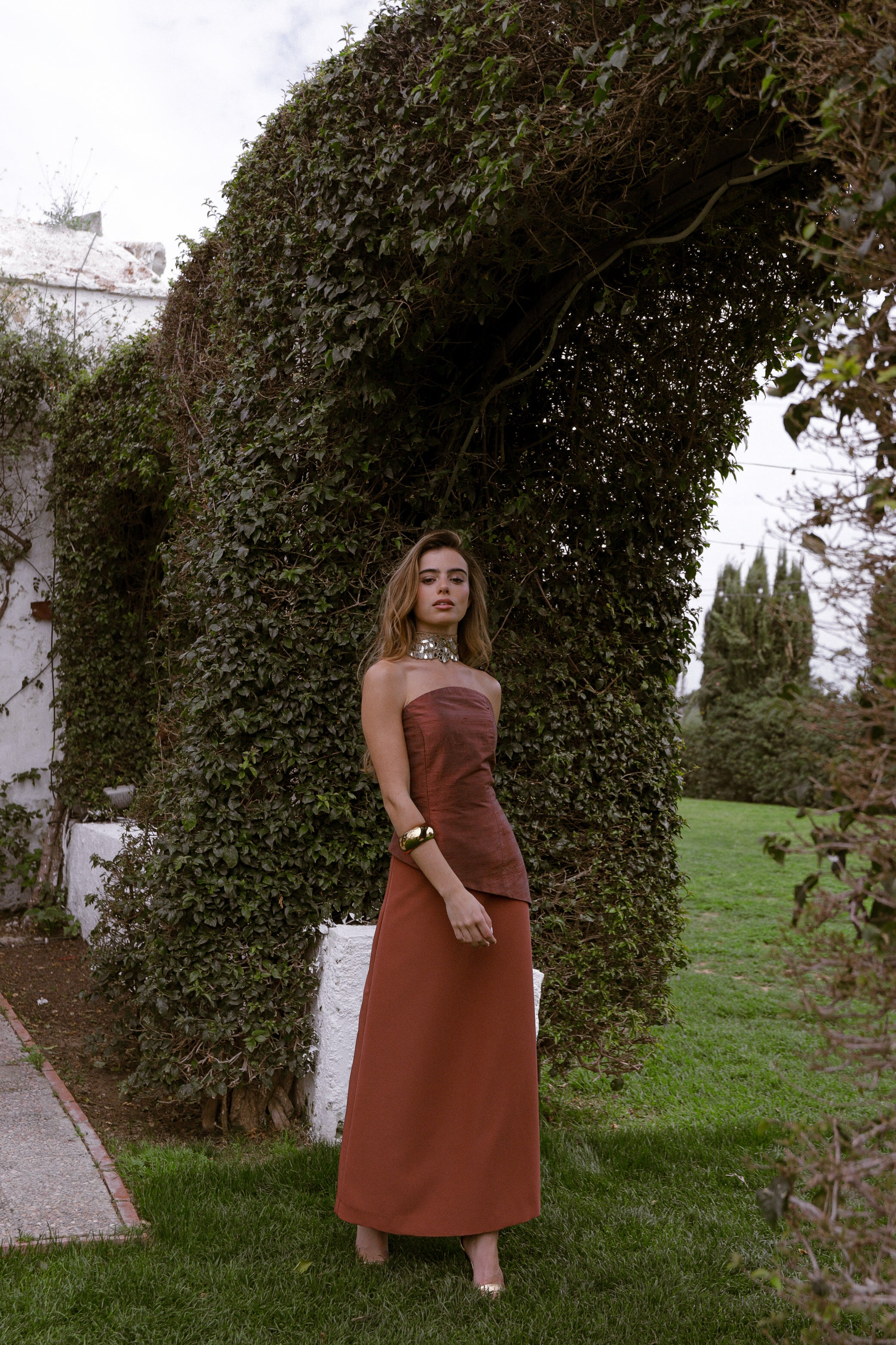 CONJUNTO ADELA MARRÓN