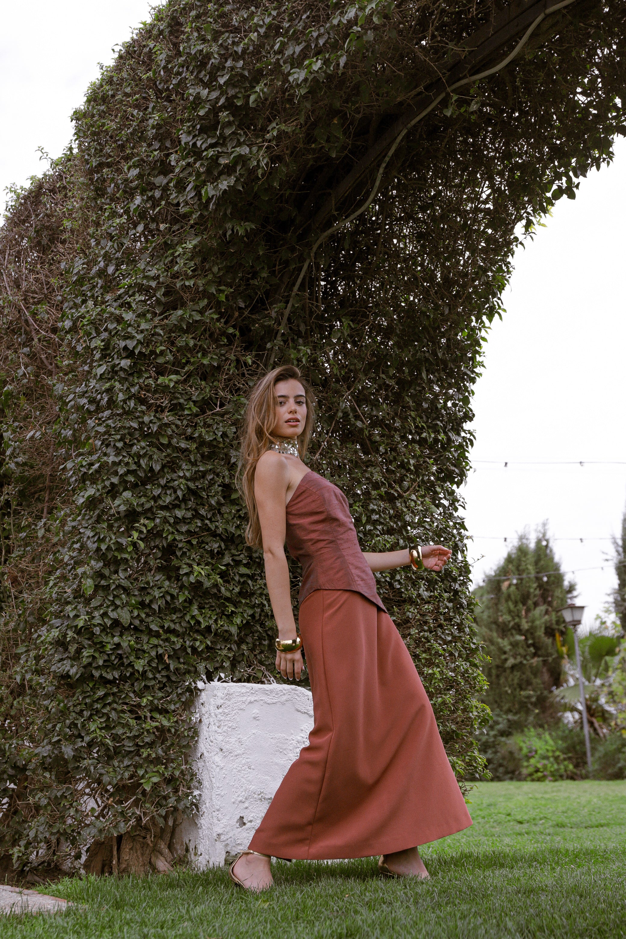 CONJUNTO ADELA MARRÓN