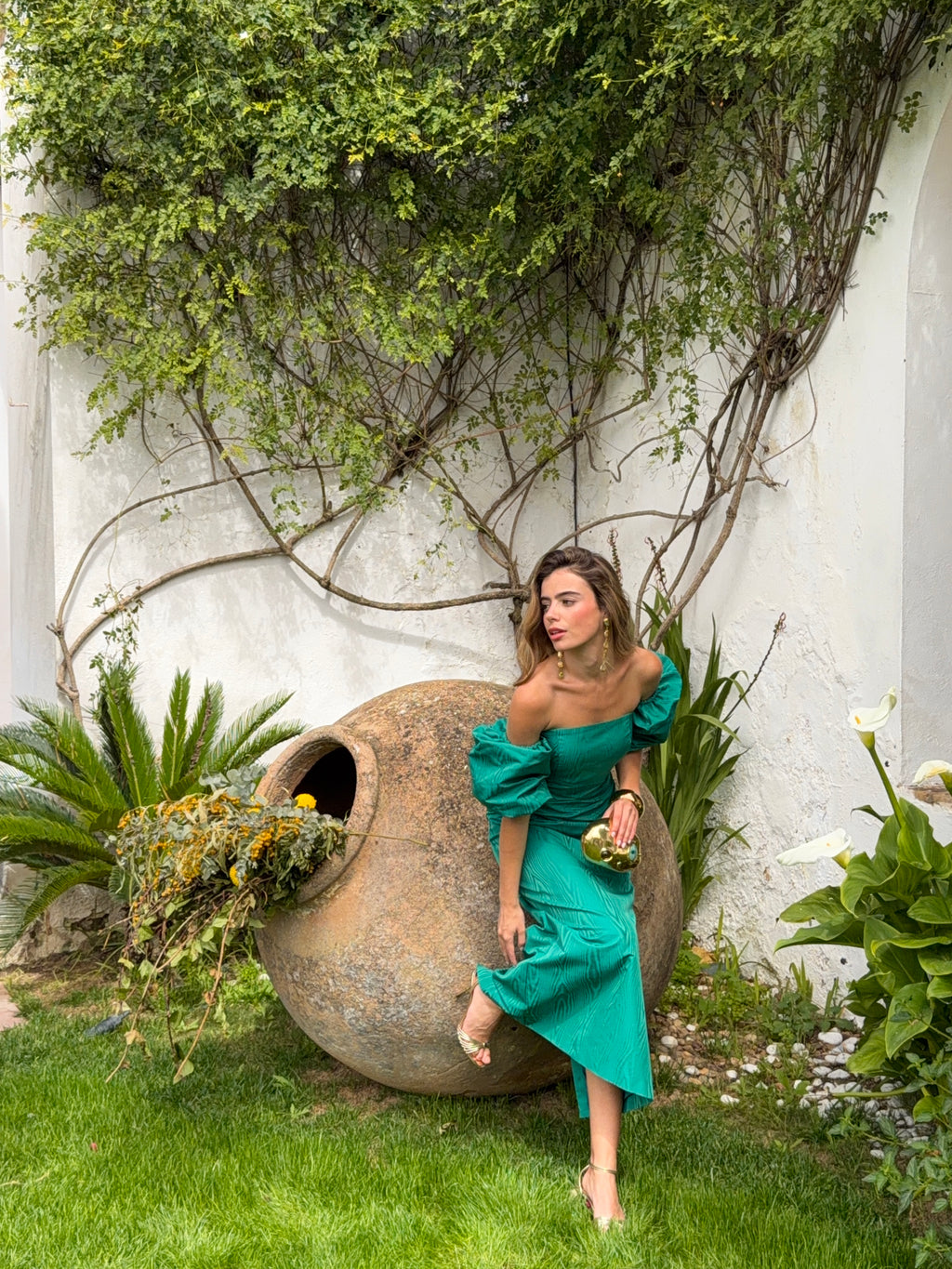 VESTIDO MARIANA VERDE