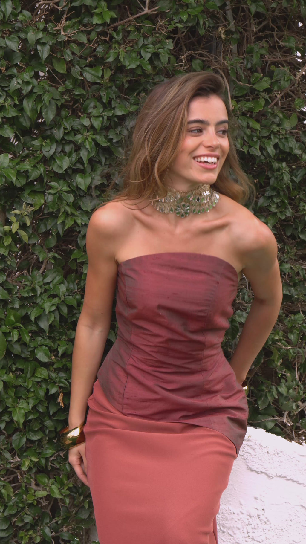 CONJUNTO ADELA MARRÓN