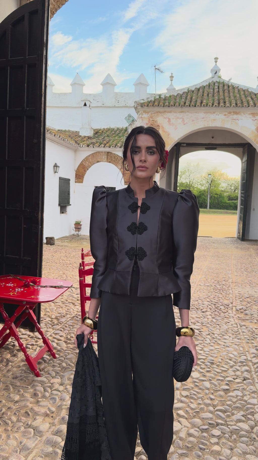 PANTALON CANDELA NEGRO